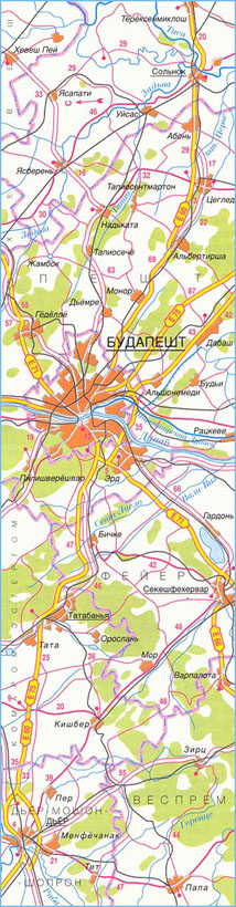 Карта дороги М-17, участок № 5