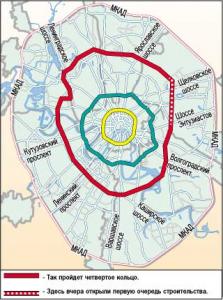 Строительство Четвертого кольца с 2011 года пойдет быстрее